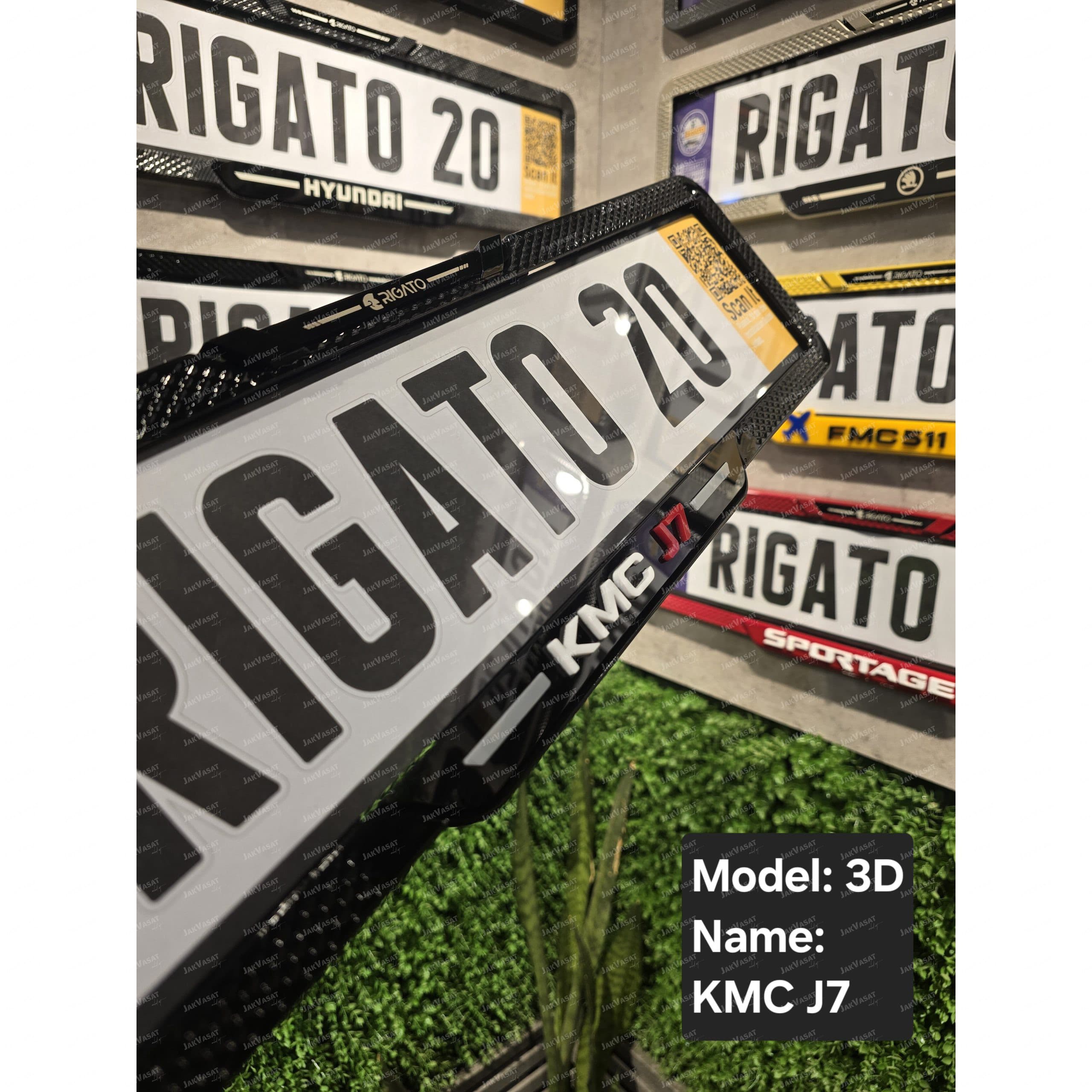 قابپلاک سهبعدی ضدسرقت کی ام سی(kmc) j7 لاین طوسی — تصویر ۲