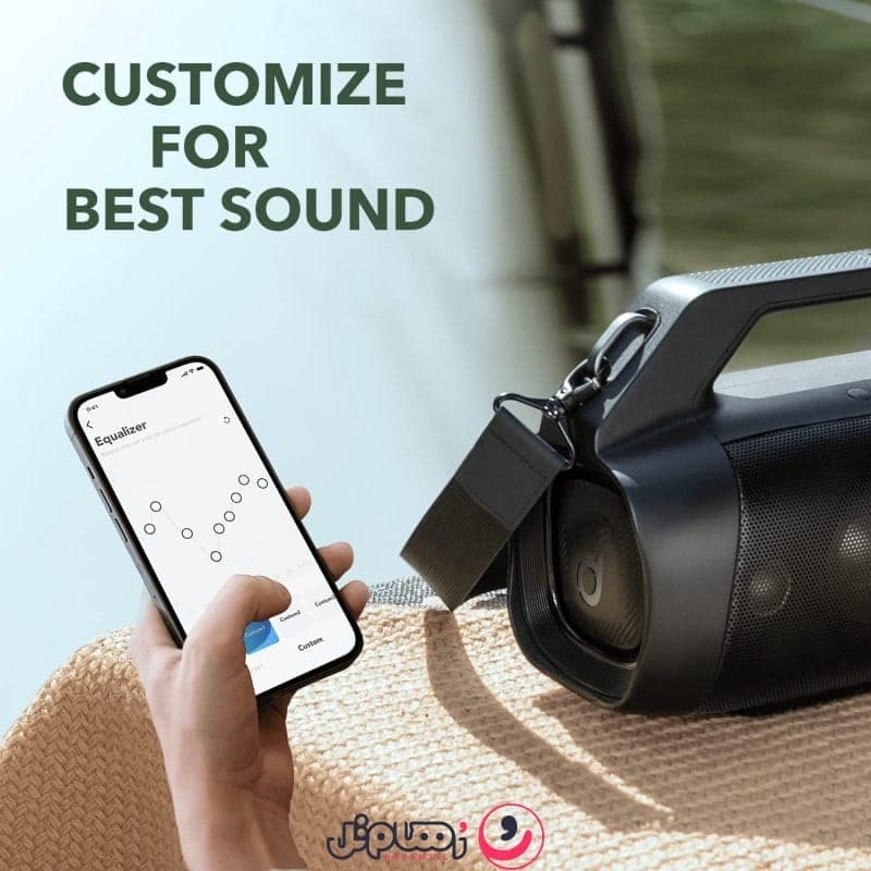 اسپیکر بلوتوثی قابل حمل انکر مدل SoundCore Motion Boom Plus A3129 — تصویر ۶