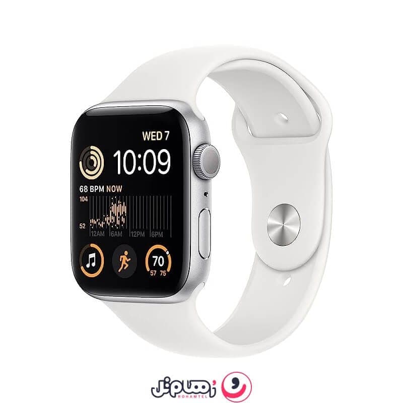 اپل واچ سری SE Gen2 2023 سایز 40mm بدنه آلومینیوم با بند سیلیکونی — تصویر ۵