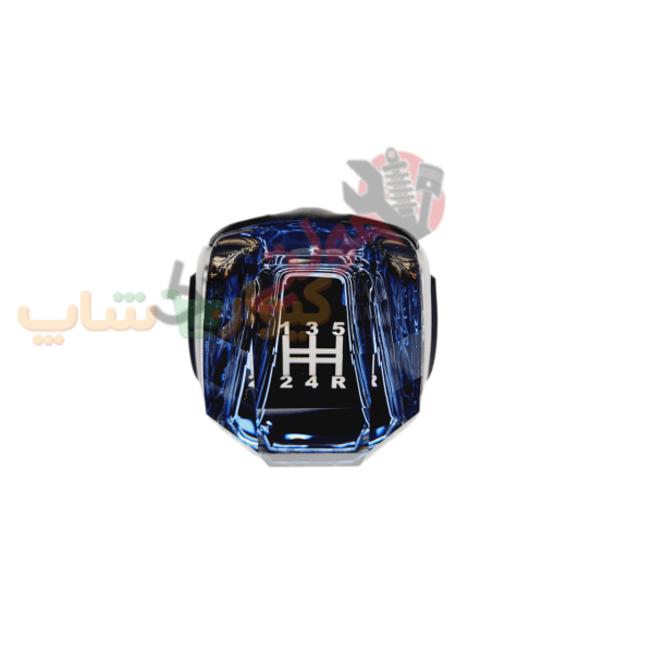 سر دنده کریستالی چراغدار طرح 5 دنده — تصویر ۳