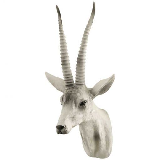 مجسمه غزال دیوار کوب کد PHG-70012 رنگ CR و GRAY
