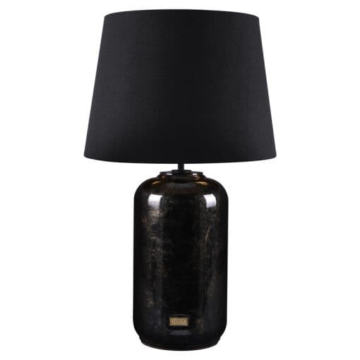 آباژور رومیزی چوبی تاچ مدل GIORGIA کد TL-80807 رنگ BLACK/MARBLE