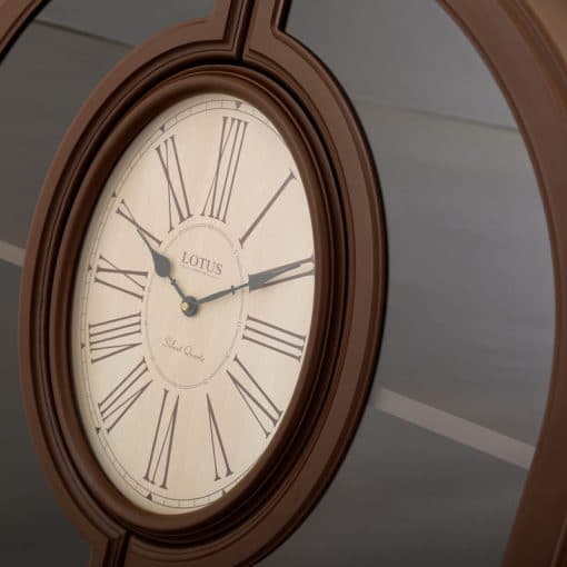 ویترین و کتابخانه چوبی مدل WOODHILL کد HGDC-82 رنگ WHITE و BROWN — تصویر ۳