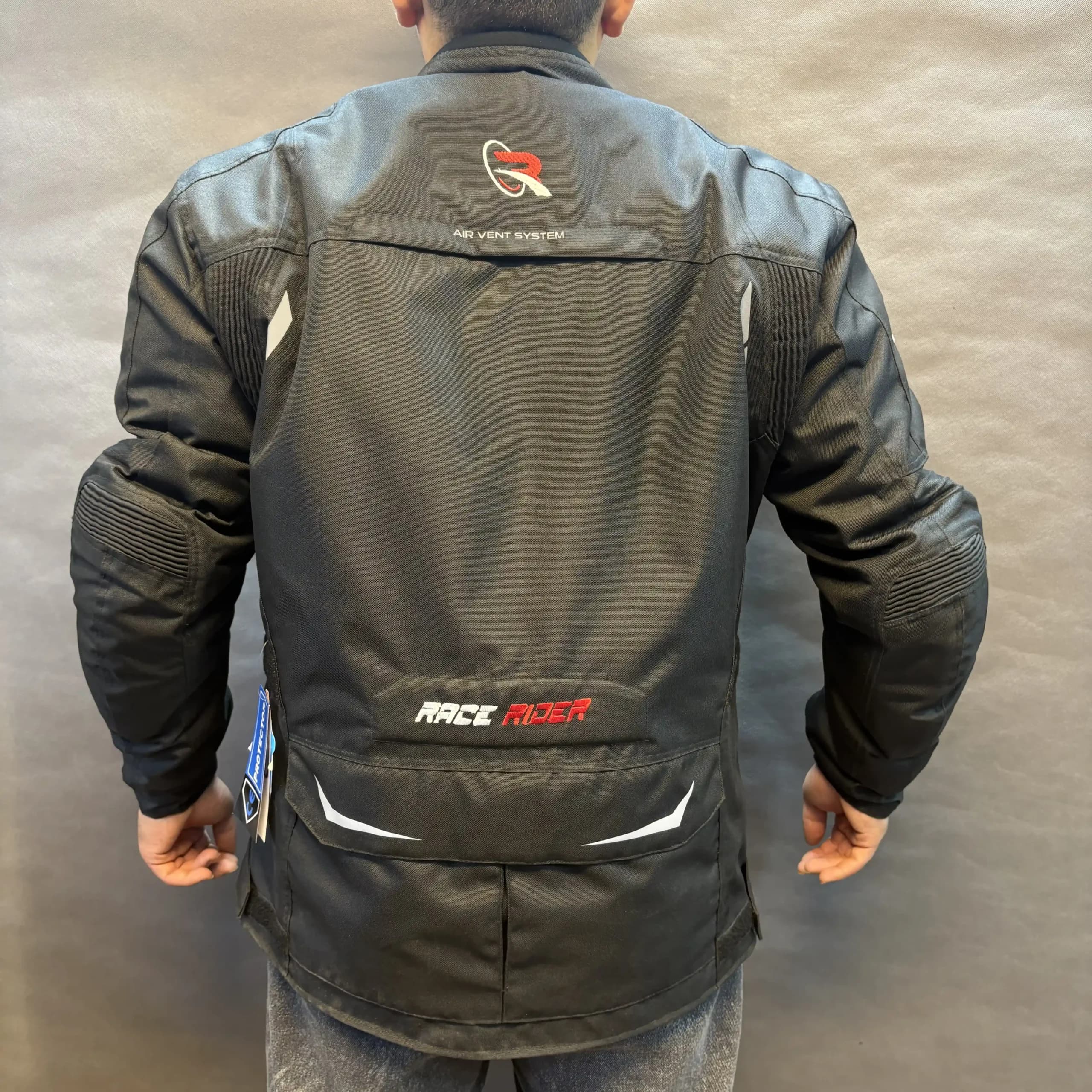کاپشن موتورسواری Race Rider مدل Adventure (ادونچری) ضدآب و ضدباد — تصویر ۴