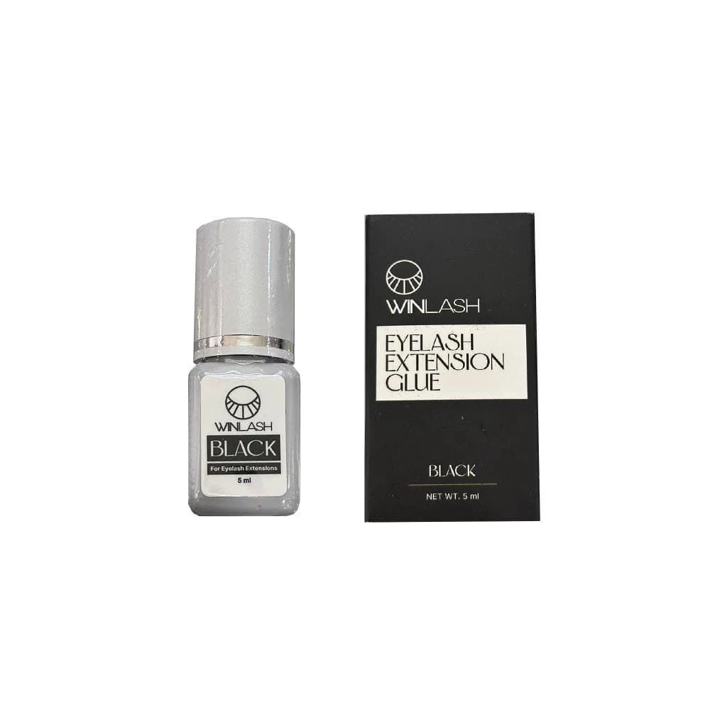 وین لش چسب کاشت مژه کمتر از نیم ثانیه مشکی BLACK 5ml
