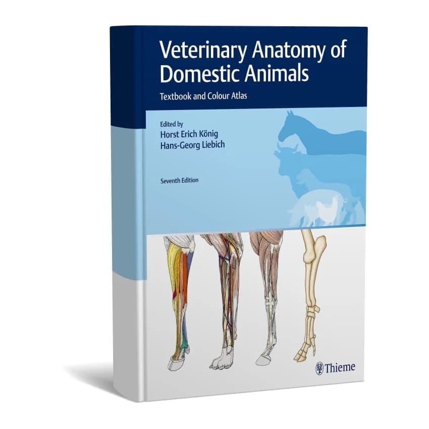 کتاب Veterinary Anatomy of Domestic Animals Textbook and Colour Atlas اثر Horst Erich König and Hans-Georg Liebich- ویر7 (زبان اصلی)