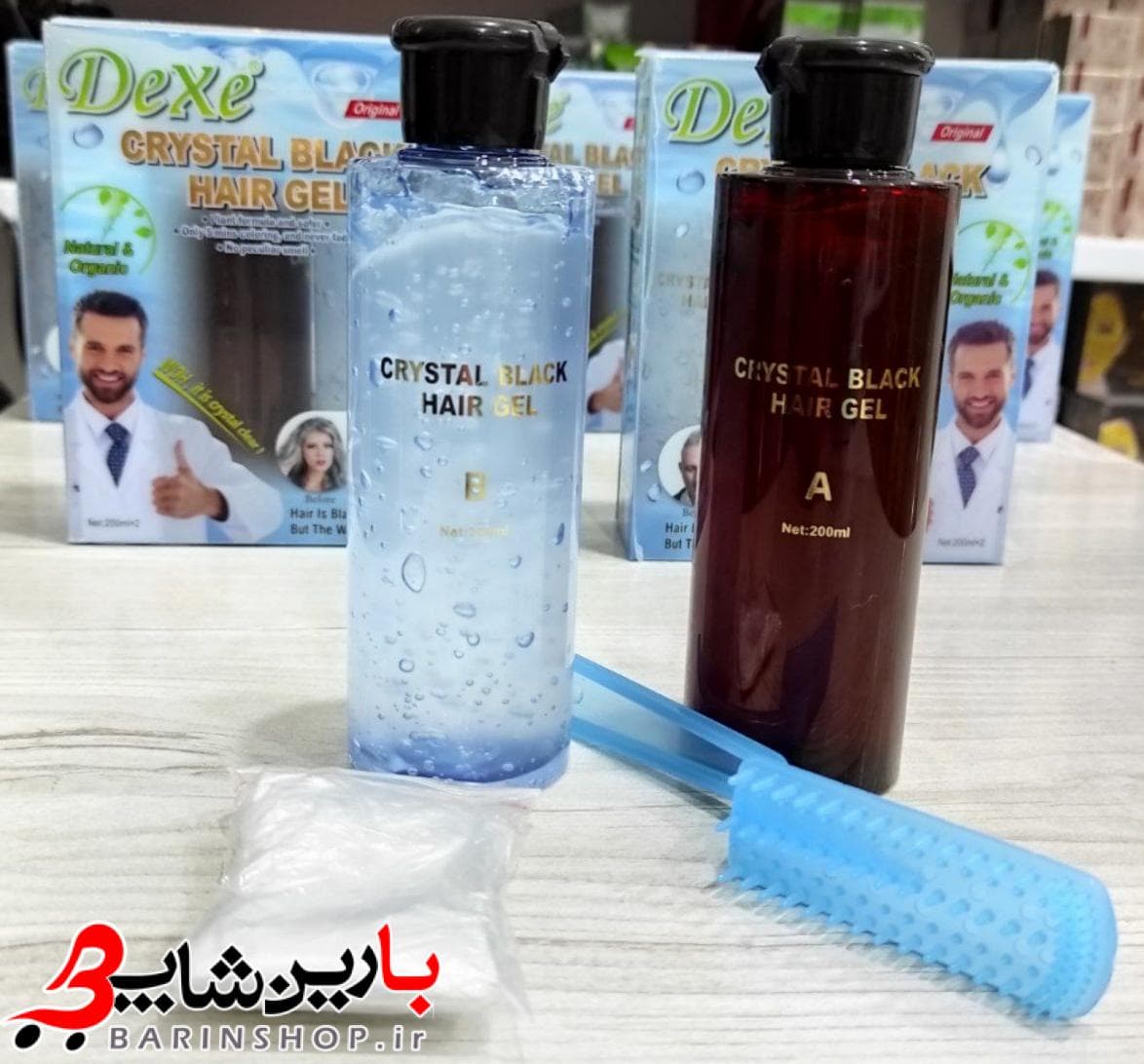 ژل رنگ مو مردانه دکس DEXE — تصویر ۴
