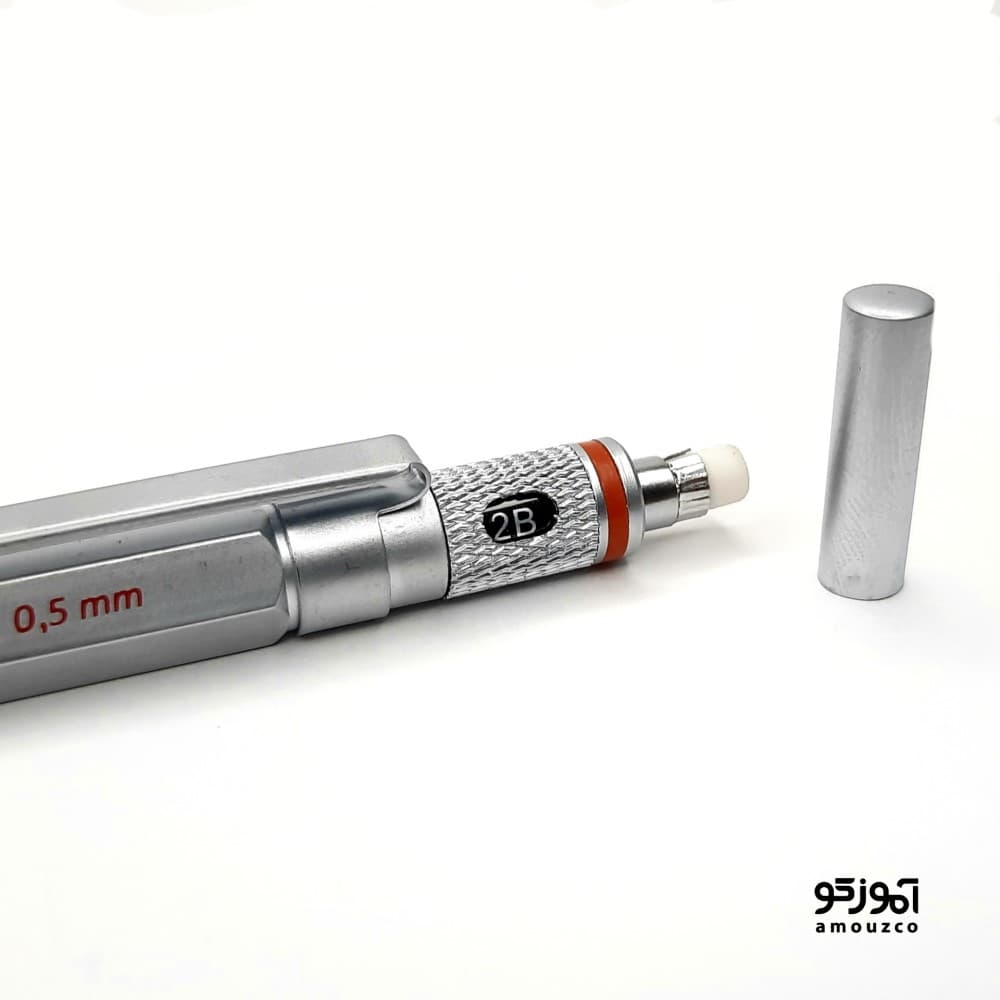 اتود 0.5 فلزی Mes800 (نقره ای) — تصویر ۴