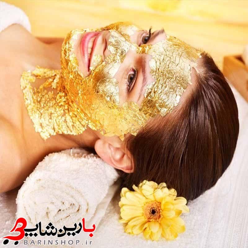 ماسک ورقه ای فویل طلا ۲۴عیار