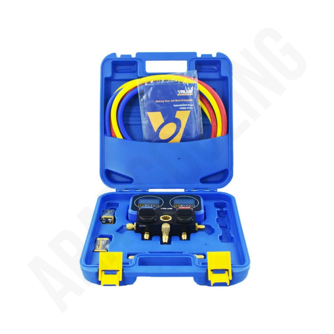 گیج منیفولد سرویس دیجیتال دوقلو ولیو مدل VRM2-0101i نوواتک — تصویر ۲