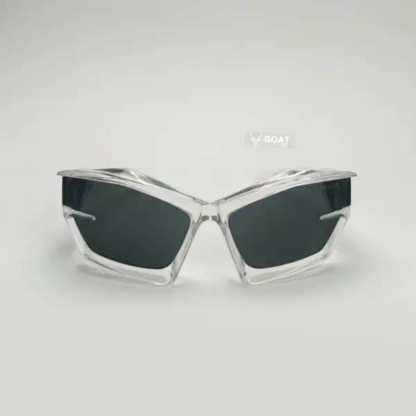 عینک آفتابی ترند چند ظلعی givenchy | طوسی شفاف — تصویر ۲