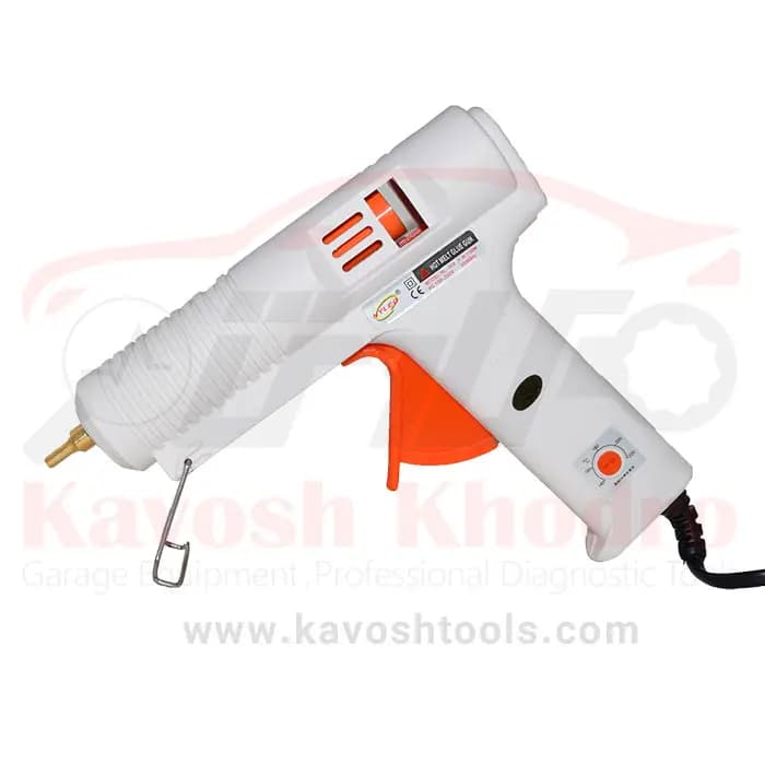 دستگاه چسب حرارتی تفنگی 110W با قابلیت تنظیم دما تا 220 درجه — تصویر ۲