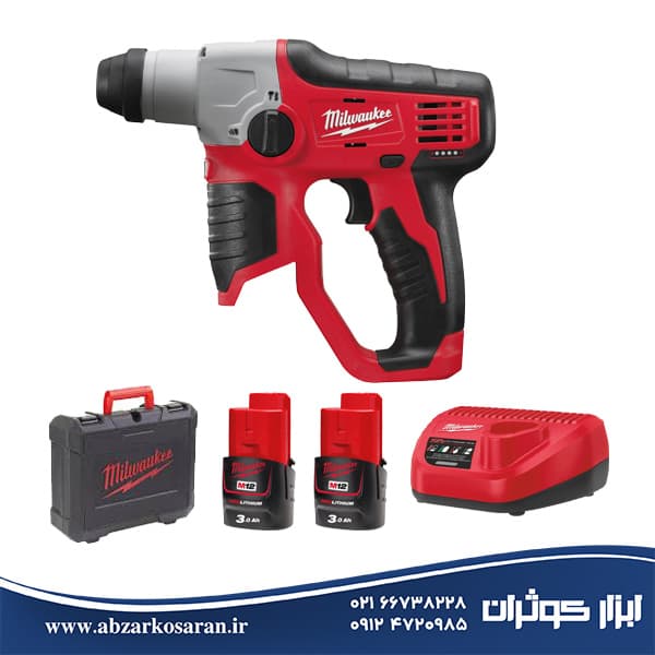 بتن کن دو کاره چهارشیار میلواکی Milwaukee مدل M12H-32C