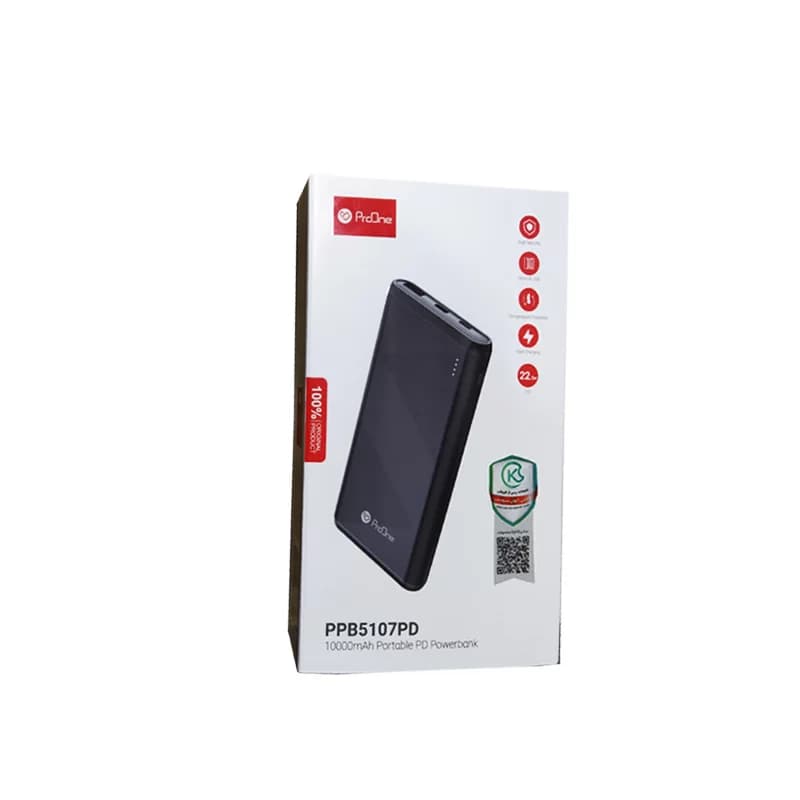 پاوربانک پرووان (ProOne) 10000 میلی آمپر ساعت مدل PPB5107PD — تصویر ۷