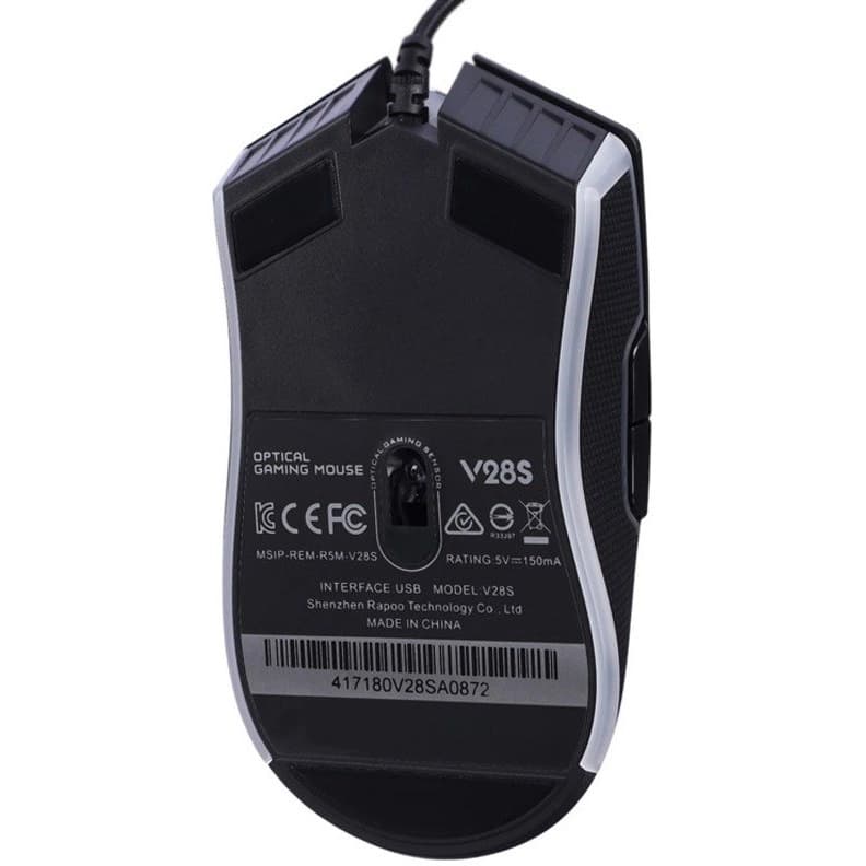 ماوس گیمینگ رپو مدل V28s Black — تصویر ۳
