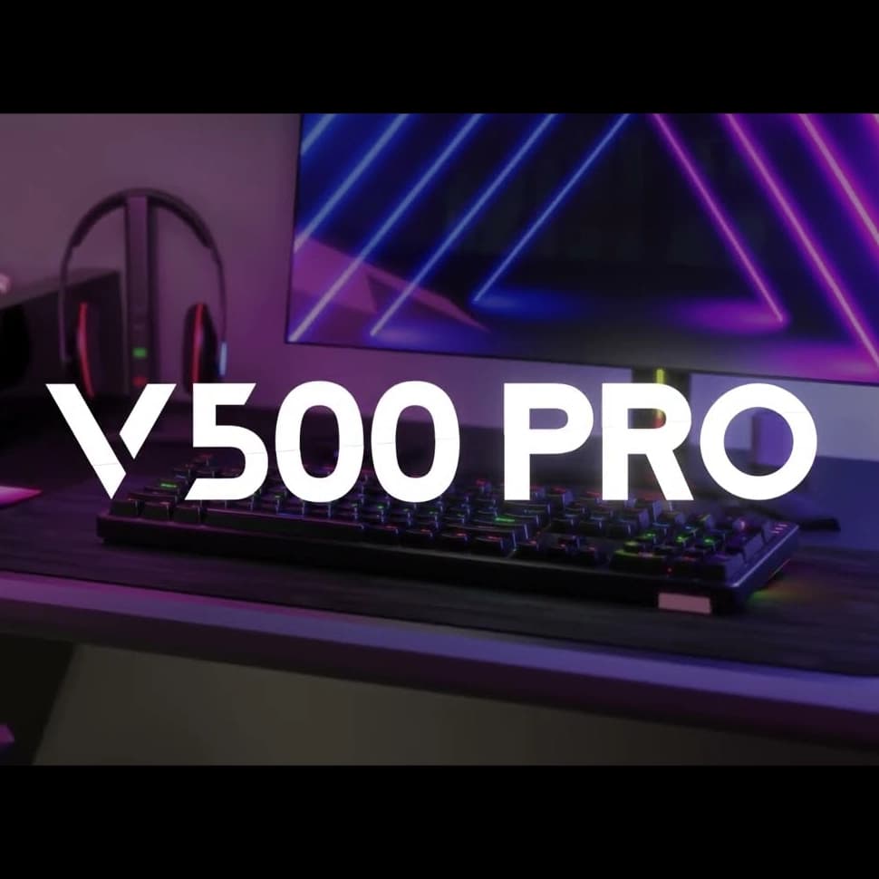 کیبورد گیمینگ رپو مدل V500 PRO fullsize — تصویر ۴