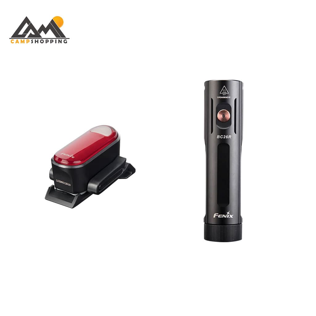پک چراغ قوه دوچرخه سواری فنیکس مدل BC26R+BC05R V2.0 — تصویر ۳