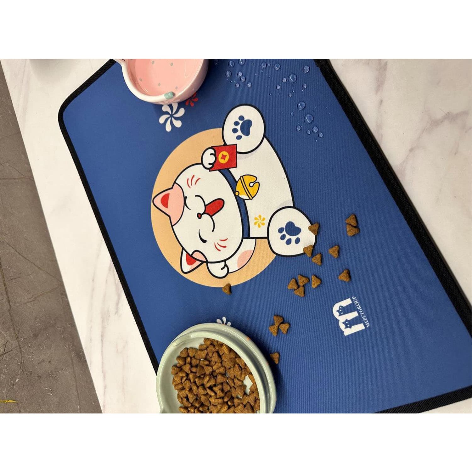 مت زیرانداز ظرف غذا و آب سگ و گربه برند میپت مدل A29 — تصویر ۲