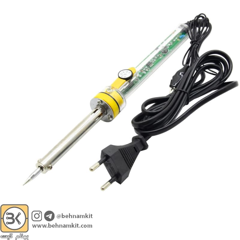 هویه 60 وات مارک VOLT مدل VL092A به همراه کابل ارت و ولوم تنظیم دما — تصویر ۶