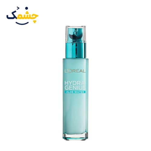 آبرسان 72 ساعته لورال مدل L’Oréal Hydra Genius Aloe Water مخصوص پوست های نرمال تا خشک — تصویر ۲
