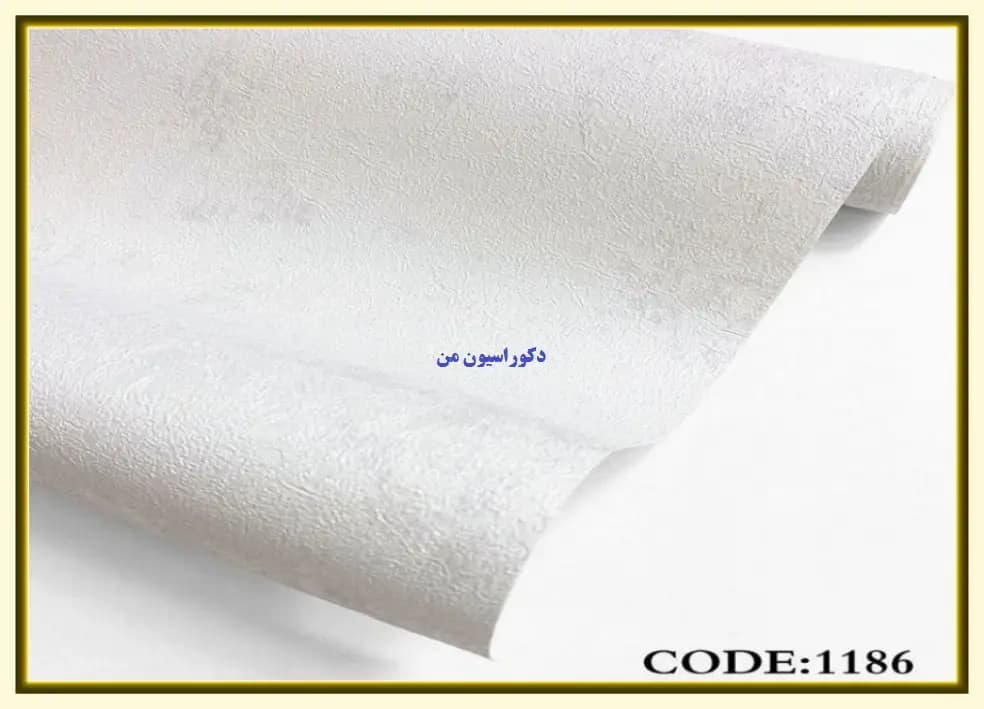 کاغذ دیواری رنگ طوسی کد:1186
