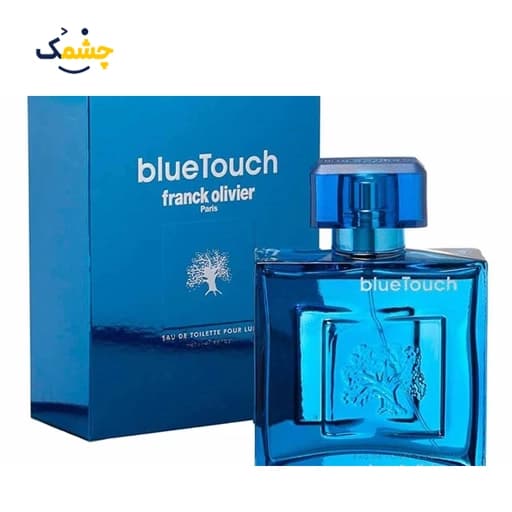 ادکلن ادوتویلت مردانه فرانک اولیور مدل Blue Touch حجم 100ml — تصویر ۲