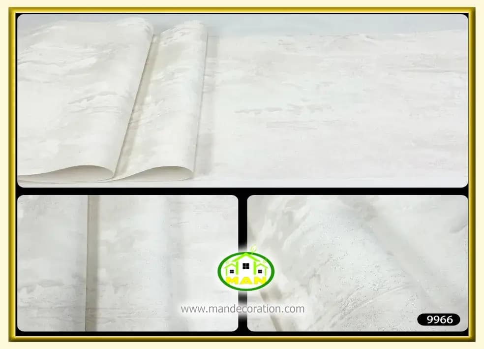 کاغذ دیواری آنجل داماسک پتینه کرم کد:9966 — تصویر ۲