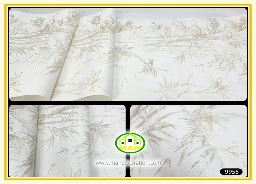 کاغذ دیواری آنجل مدرن درختی بژ — تصویر ۲