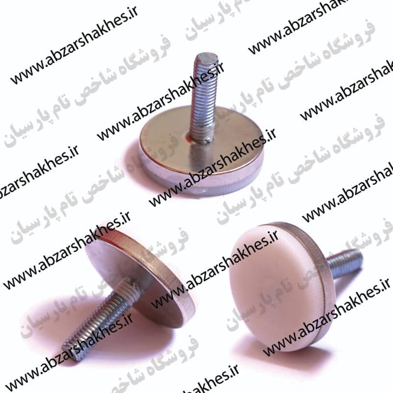 پایه طرح استیل کف سفید M8