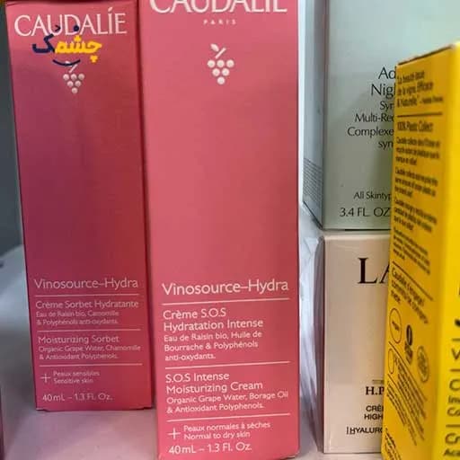 کرم آبرسان و مرطوبکننده کدلی (Caudalie) مدل وینوسورس هیدرا مخصوص پوست خشک حجم ۴۰ میل | Caudalie Caudalie Caudalie Dry Skin Hydrating Cream 40 ml — تصویر ۲