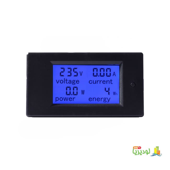 پاور میتر تک فاز DC تیپ نمایشگر 100 آمپربرند JBH کد PM-100A-DC