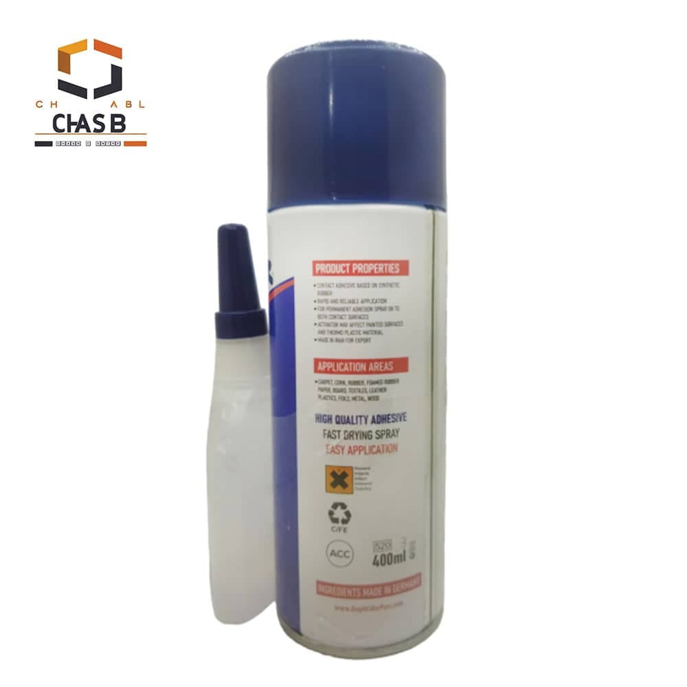 چسب 123 دوپلی کالر DUPLI COLOR FAST ADHESIVE 400ml — تصویر ۳