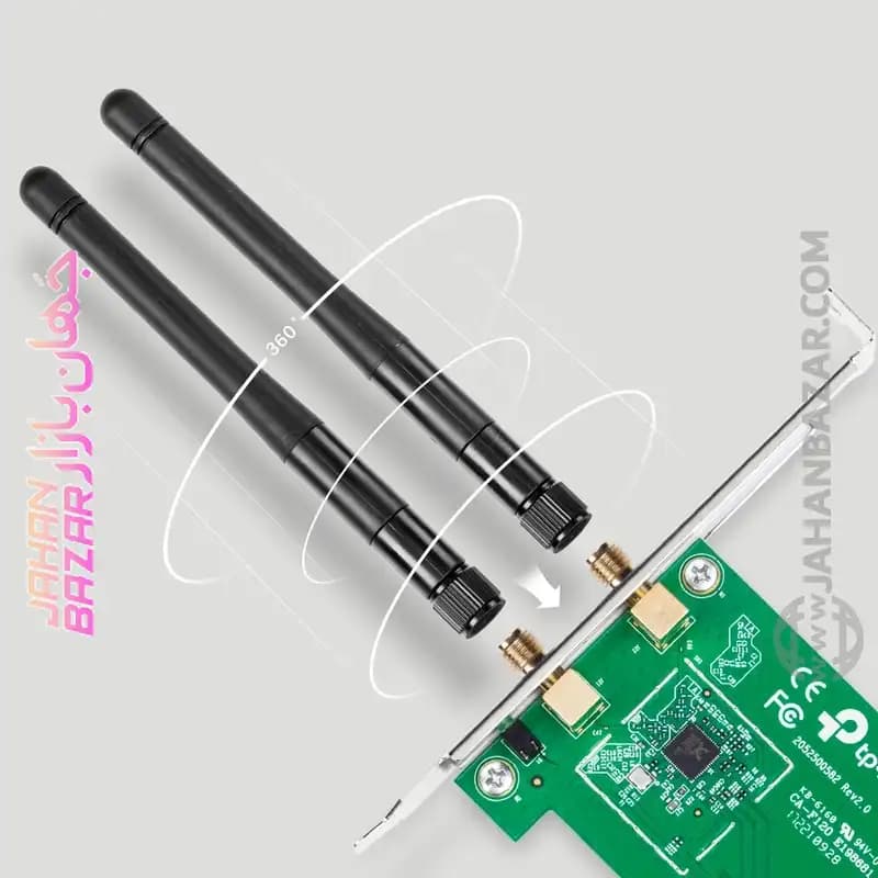 کارت شبکه بی سیم تی پی لینک TP Link مدل TL-WN881ND 300Mbps — تصویر ۸