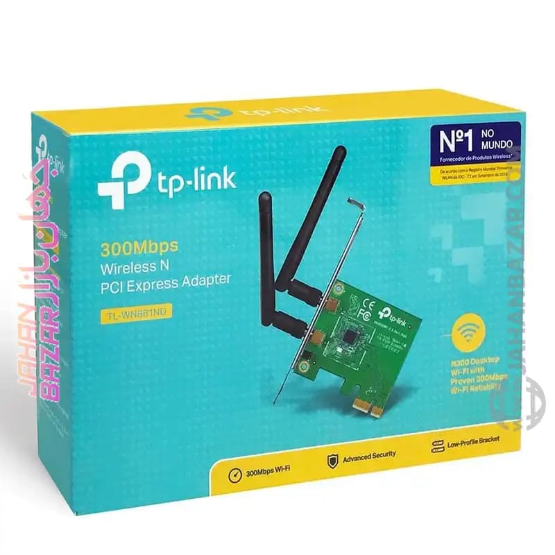 کارت شبکه بی سیم تی پی لینک TP Link مدل TL-WN881ND 300Mbps — تصویر ۷