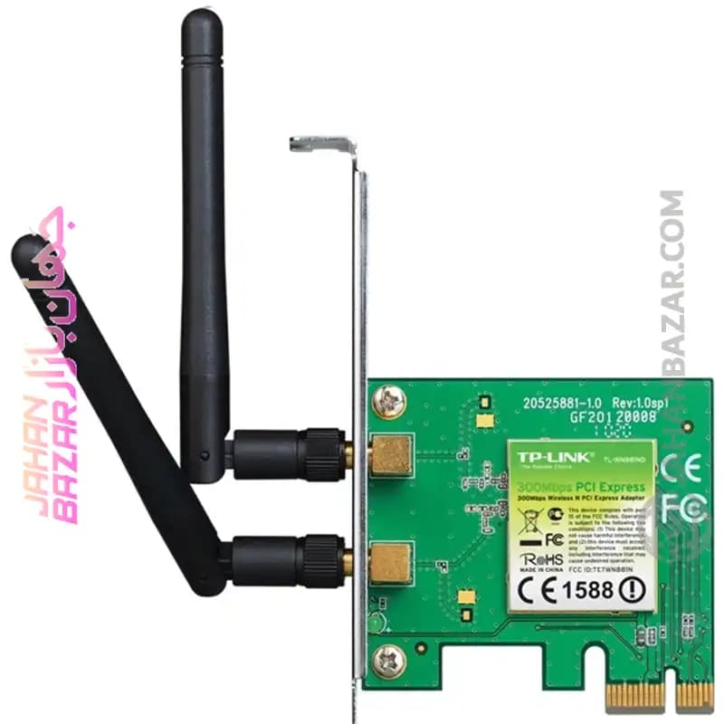 کارت شبکه بی سیم تی پی لینک TP Link مدل TL-WN881ND 300Mbps — تصویر ۲