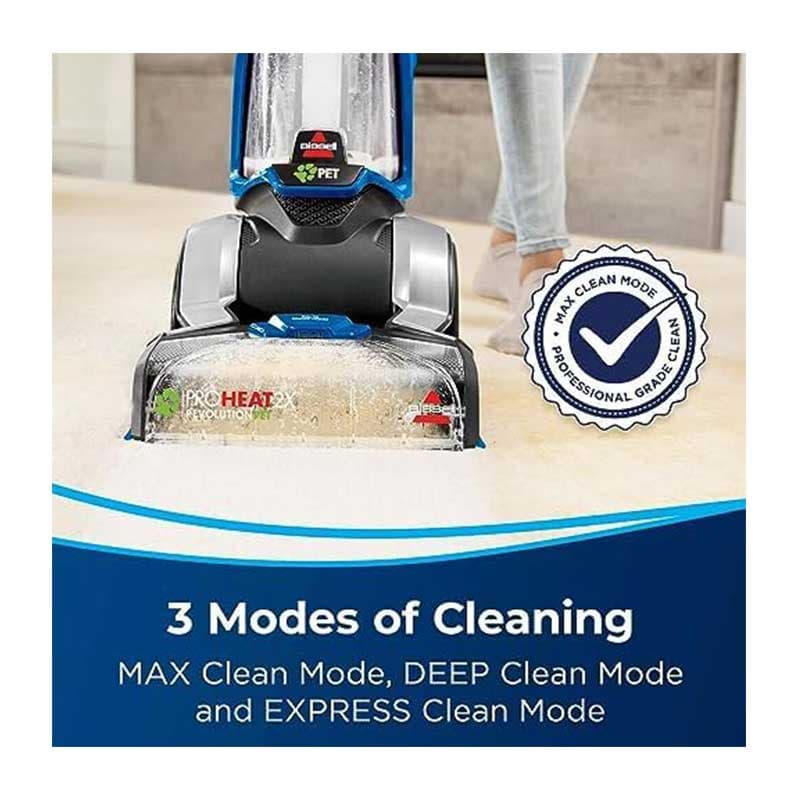 فرش شوی بیسل مدل BISSELL PROHEAT 2X REVOLUTION CARPET 1858E — تصویر ۸