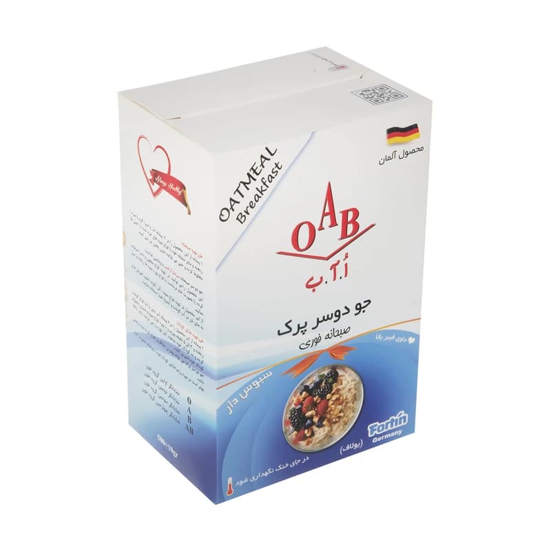 جو دو سر پرک صبحانه فوری اُ-آ-ب 500گرمی کد 523