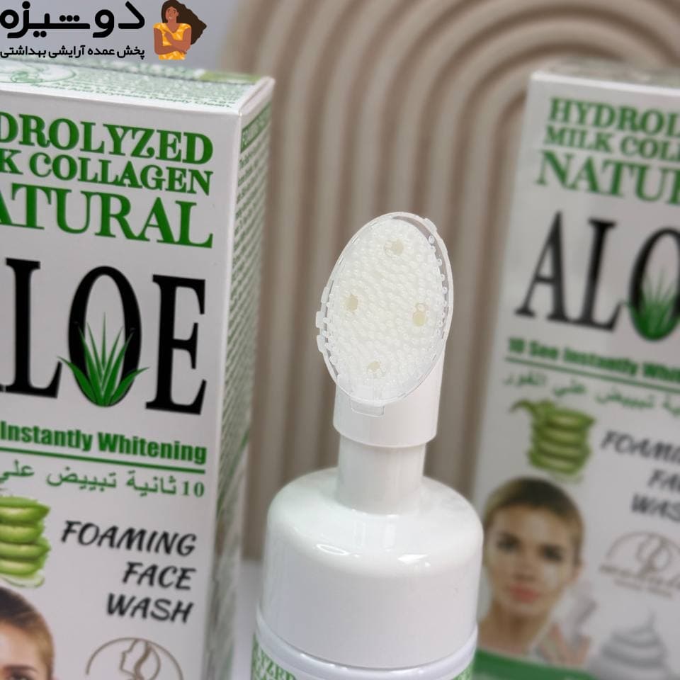 فوم براش دار بزرگ 675 آلوئه ورا وکالی WOKALI — تصویر ۴