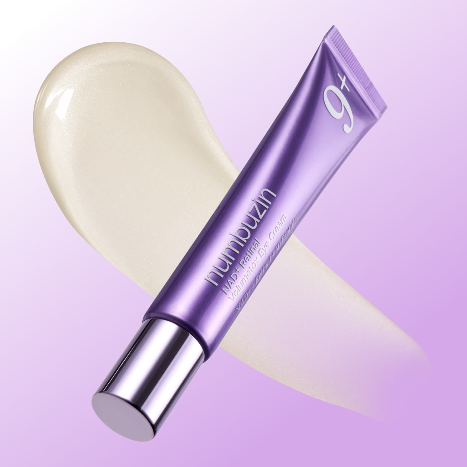 کرم دور چشم NAD + رتینال و 50 پپتاید شماره 9+ نامبوزین Numbuzin No.9 NAD+ Retinol Volumetox Eye Cream حجم 20ml(ضمانت اصالت) — تصویر ۴