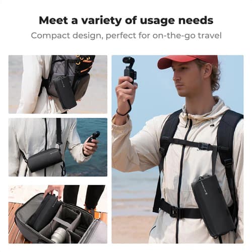 کیف اسمو پاکت کی اند اف K&F 13.200 Bag for DJI Osmo Pocket 3 — تصویر ۲