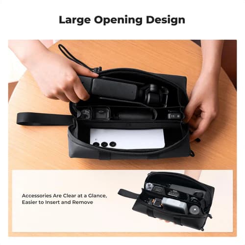 کیف اسمو پاکت کی اند اف K&F 13.200 Bag for DJI Osmo Pocket 3 — تصویر ۶