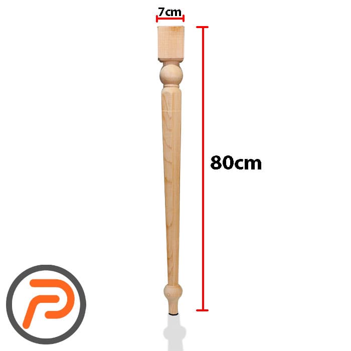 پایه چوبی 80 سانتیمتر کد 340 — تصویر ۲