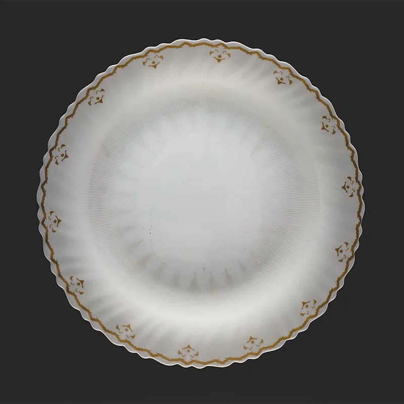 سرویس 25 پارچه اپال طرح 28003-قهوه ای-سفید — تصویر ۳