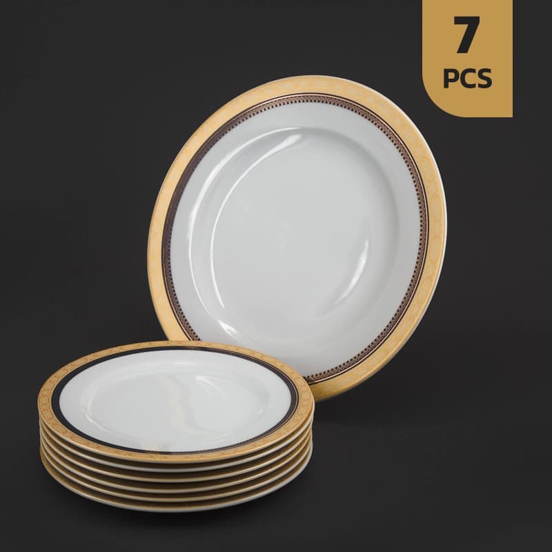 سرویس 7 پارچه چینی میوه خوری طرح سپیدار