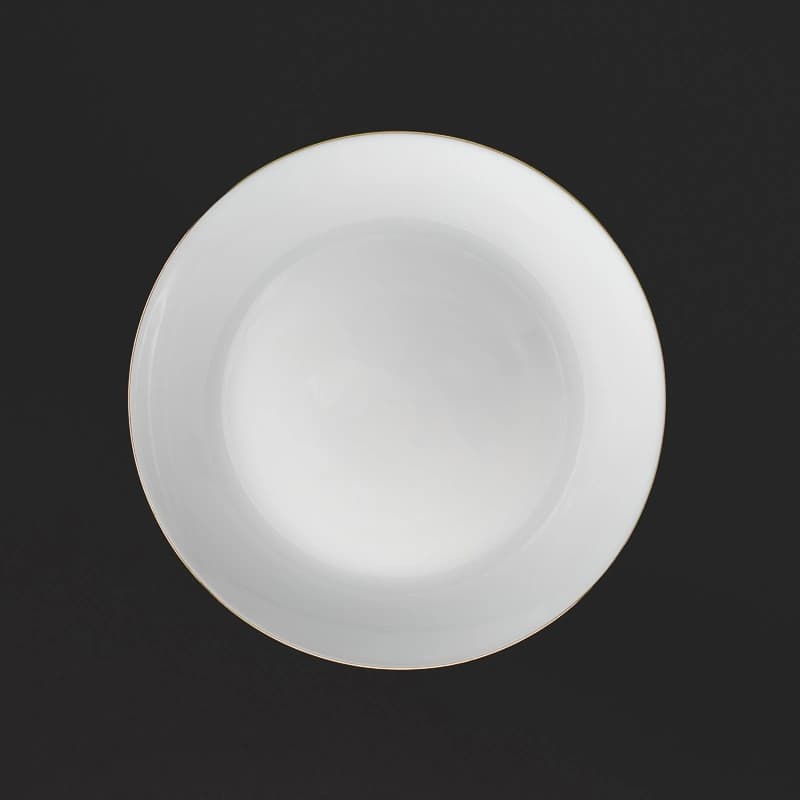 سرویس 26 پارچه اپال طرح لب طلا گرد کلاسیک — تصویر ۲