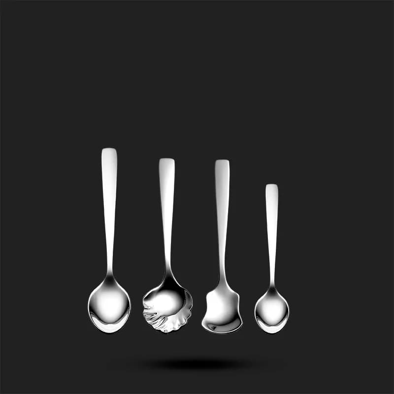 سرویس قاشق چنگال 128 پارچه 24 نفره طرح سورنا — تصویر ۴