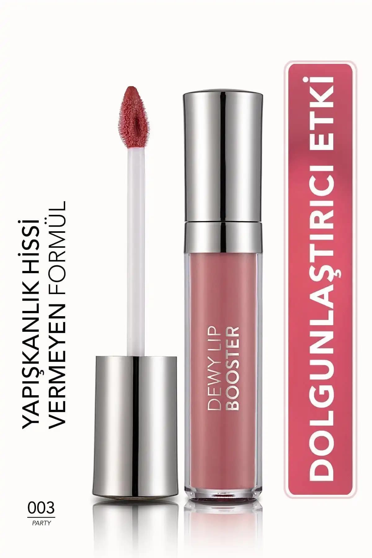 برق لب حجم دهنده فلورمار Dewy Lip Booster شماره 003 Party — تصویر ۳