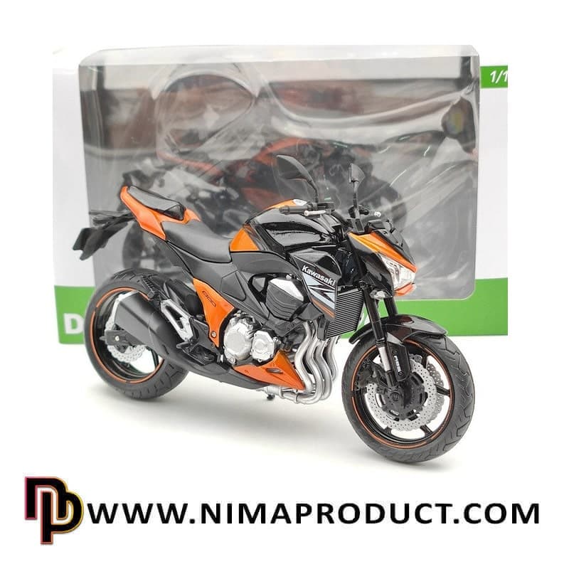 ماکت فلزی موتور سیکلت مدل Kawasaki Z800 DG — تصویر ۵