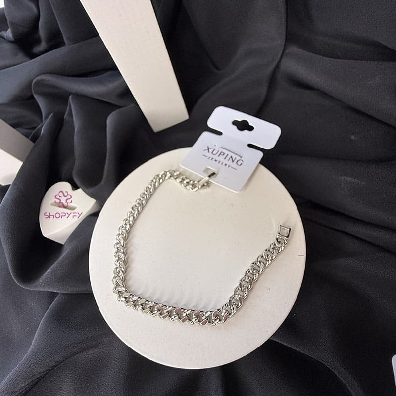 دستبند ژورنالی کارتیه ژوپینگ رنگ نقره ای — تصویر ۲