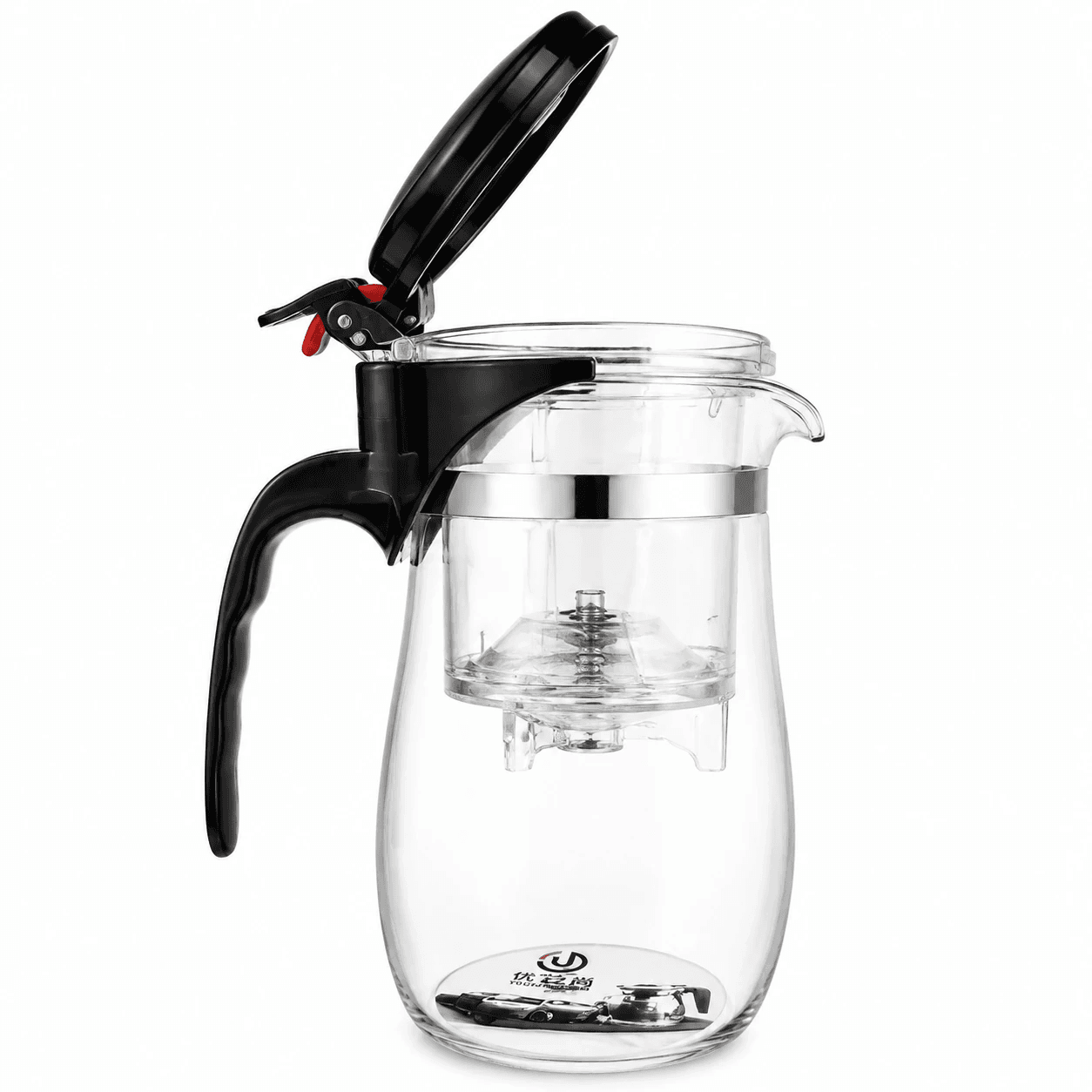 قوری دمکن دمنوش و چای YOUZHISHANG مدل Mate Tea Cup ظرفیت ۷۵۰ میلیلیترکد 47 — تصویر ۳